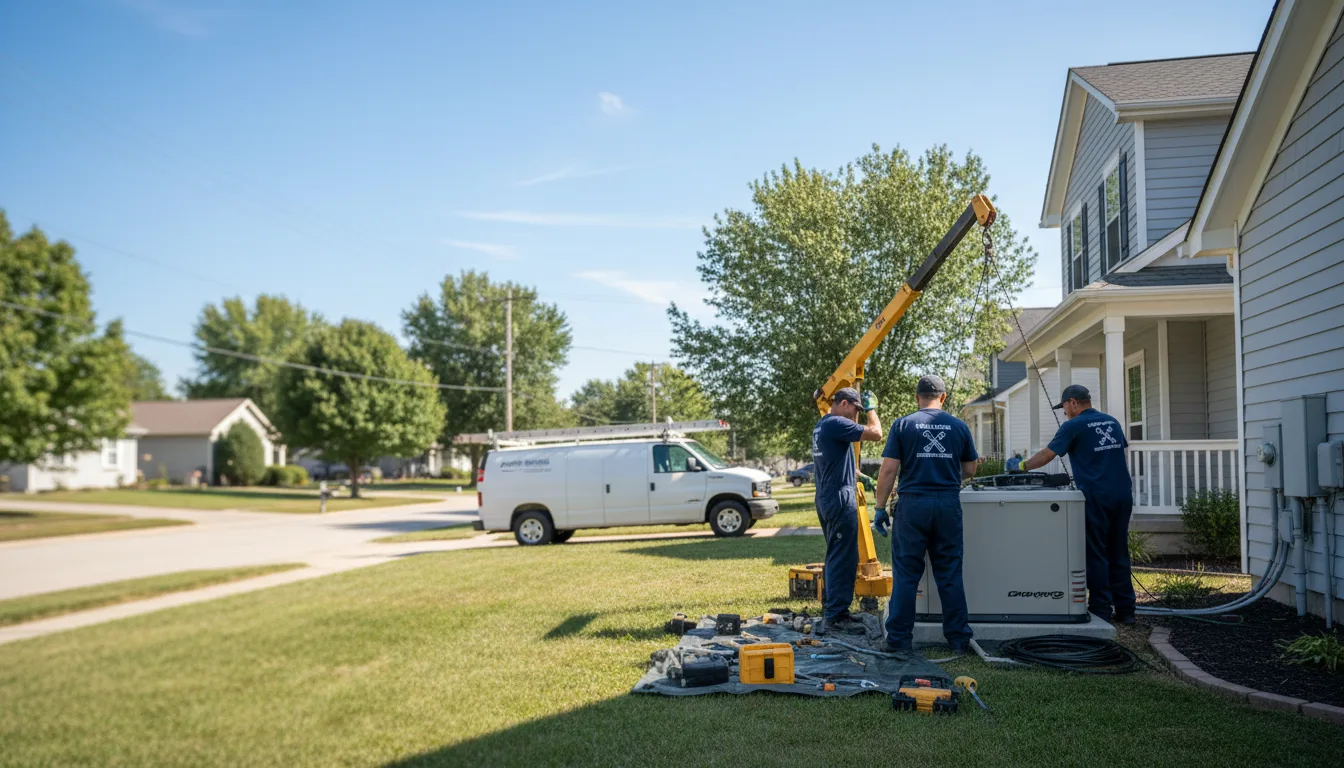 Generator Installation in Gardner, KS near me